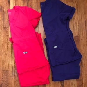 Grey’s Anatomy Pink and Purple Scrub bundle